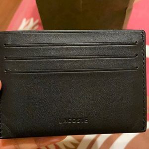 Lacoste card holder